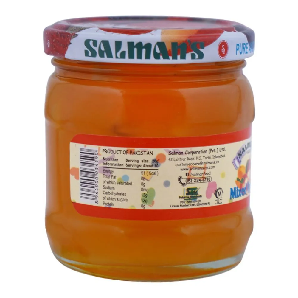 Salman's Mix Fruit Jam 200g