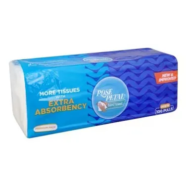 Rose Petal Hi-Jeen Tissues White 100 Pieces