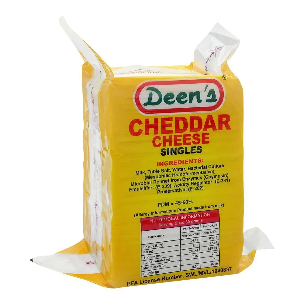 Deen's Burger Cheese Slice 1kg
