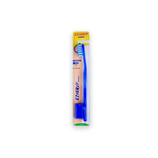 Ezigrip Kombat Soft Toothbrush UV Treated Blue & White 1 Piece