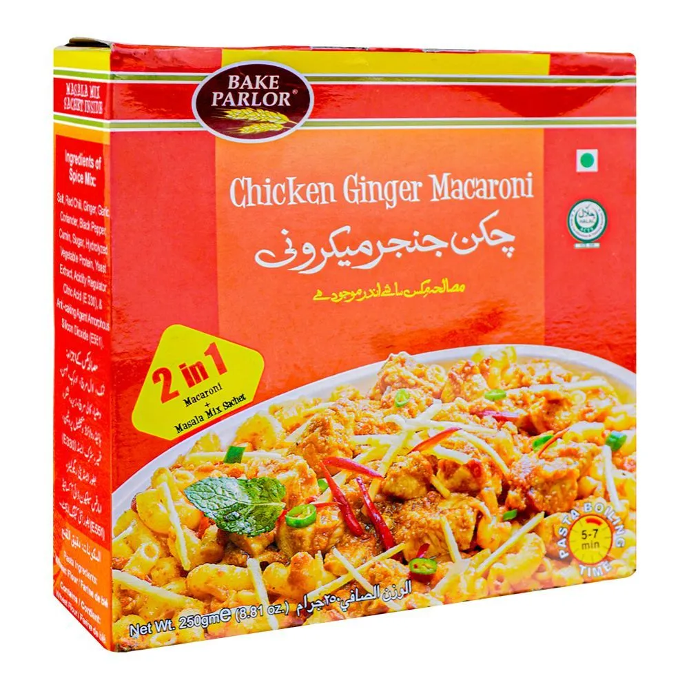 Bake Parlor Ginger Macaroni 250g