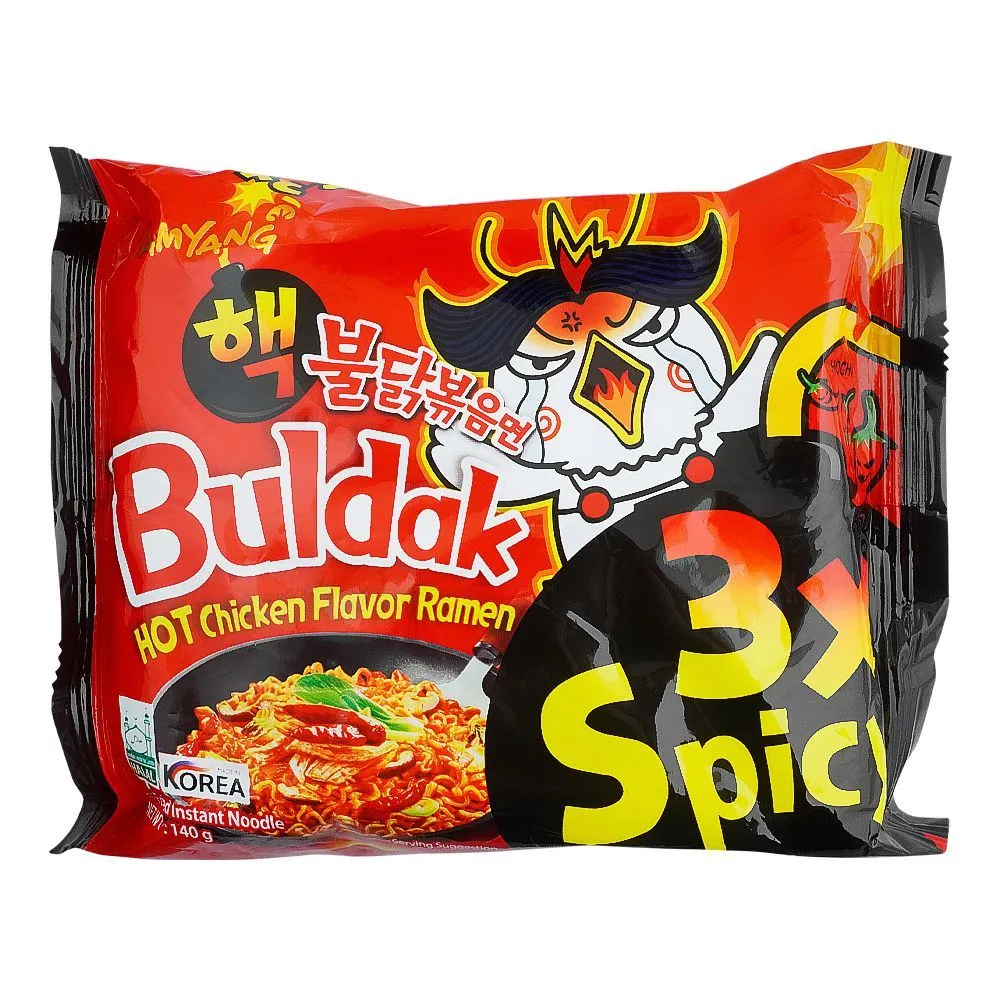 Samyang Hot Chicken Buldak 3X Spicy Ramen 140g