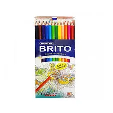 Mercury Brito Color Pencil (Large) 12 Pieces