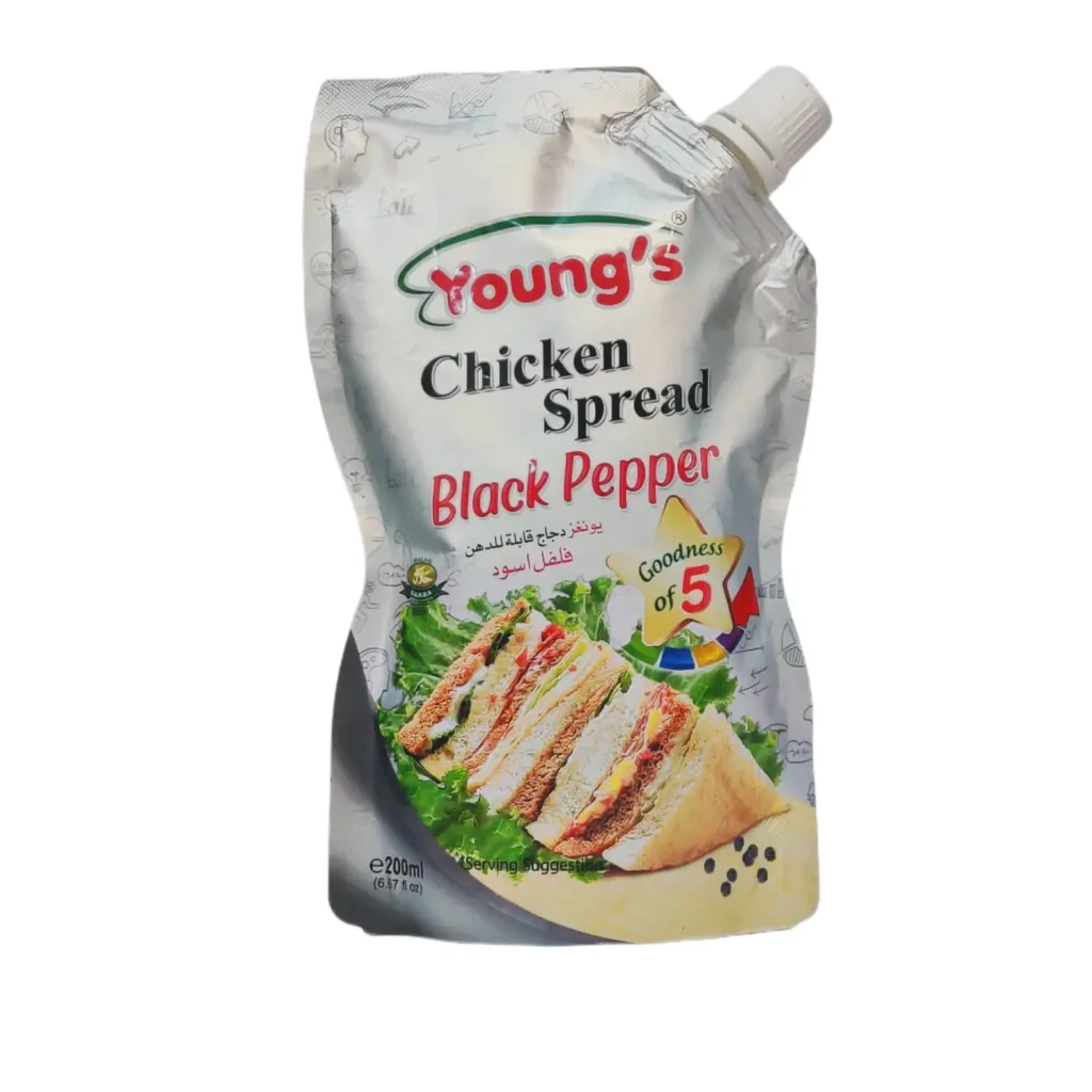 Young's Chicken Spread Black Pepper 200ml