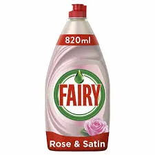 Fairy Dishwasher Liquid Rose & Satin Clean 820ml