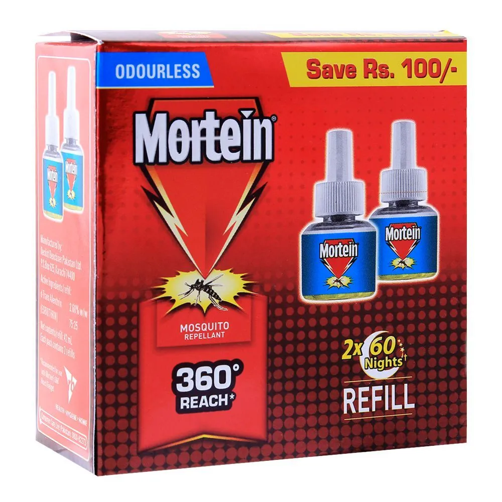 Mortein LED Refill Odourless 2 Pieces