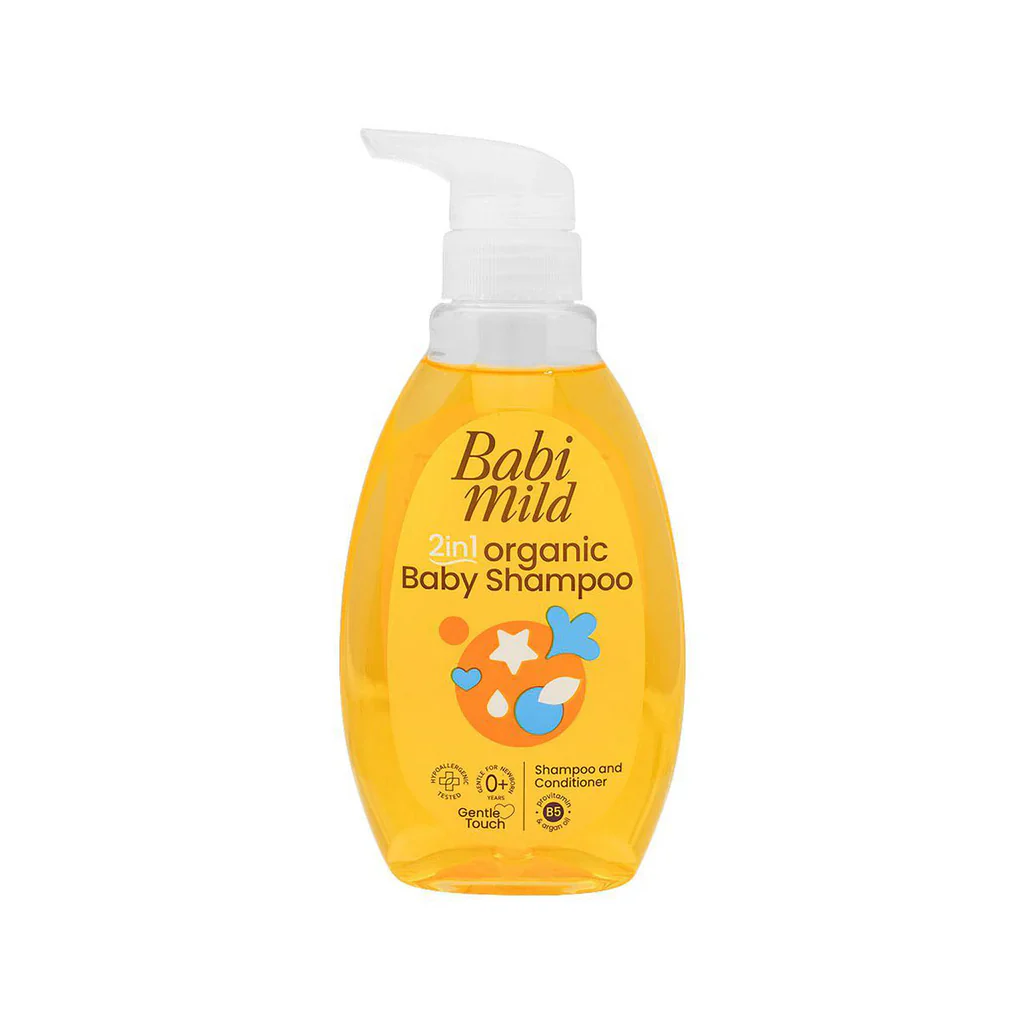 Babi Mild 2 in 1 Moisturizing Baby Shampoo 400ml