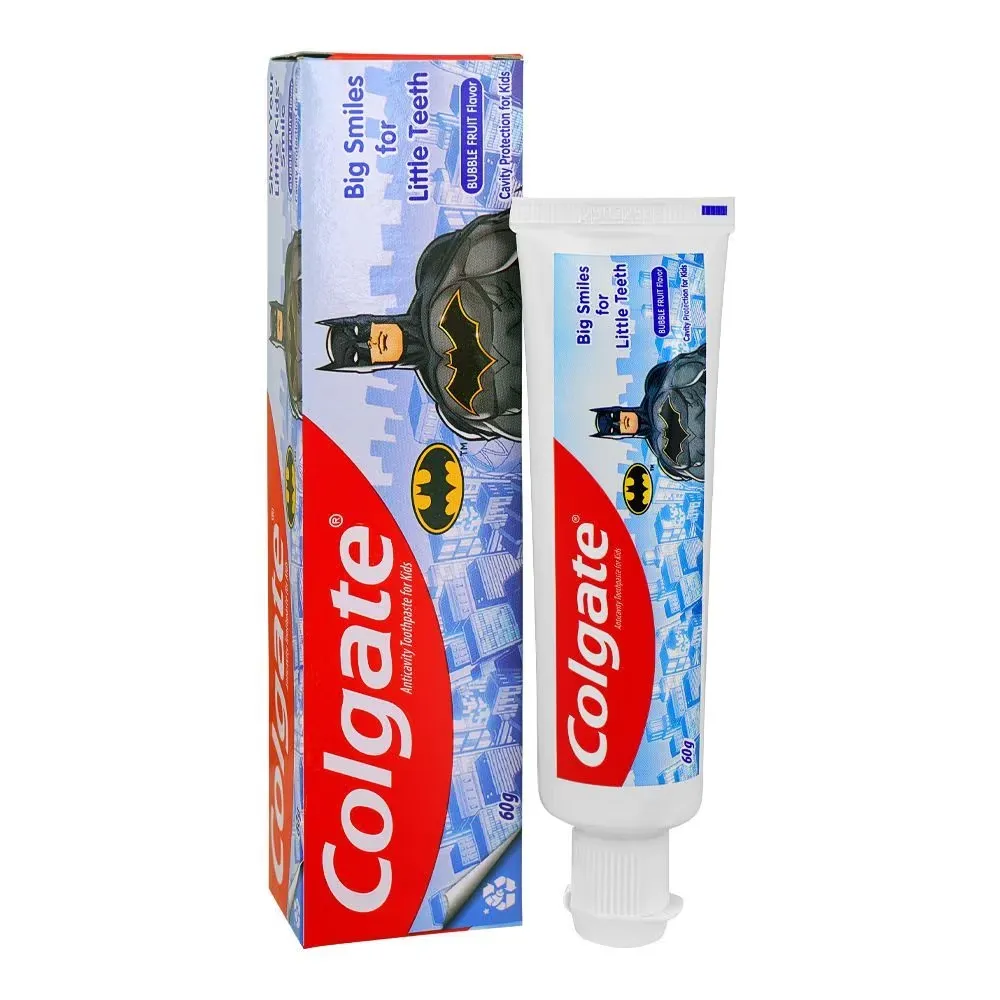 Colgate Anticavity Bubble Fruit Flavor Kids Toothpaste (2 to 6 Years) 60g