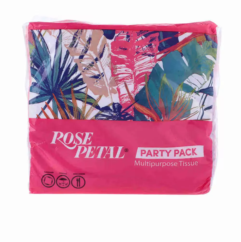 Rose Petal Multipurpose Tissue Party Pack 300 Pieces