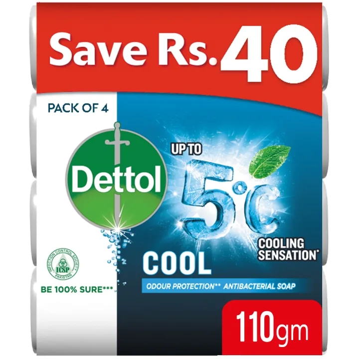 Dettol Cool 4 x 115g