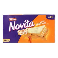 Bisconni Novita Orange Wafers 12g