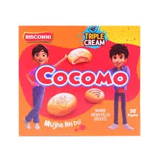 Cocomo Orange Cream Filled 100g