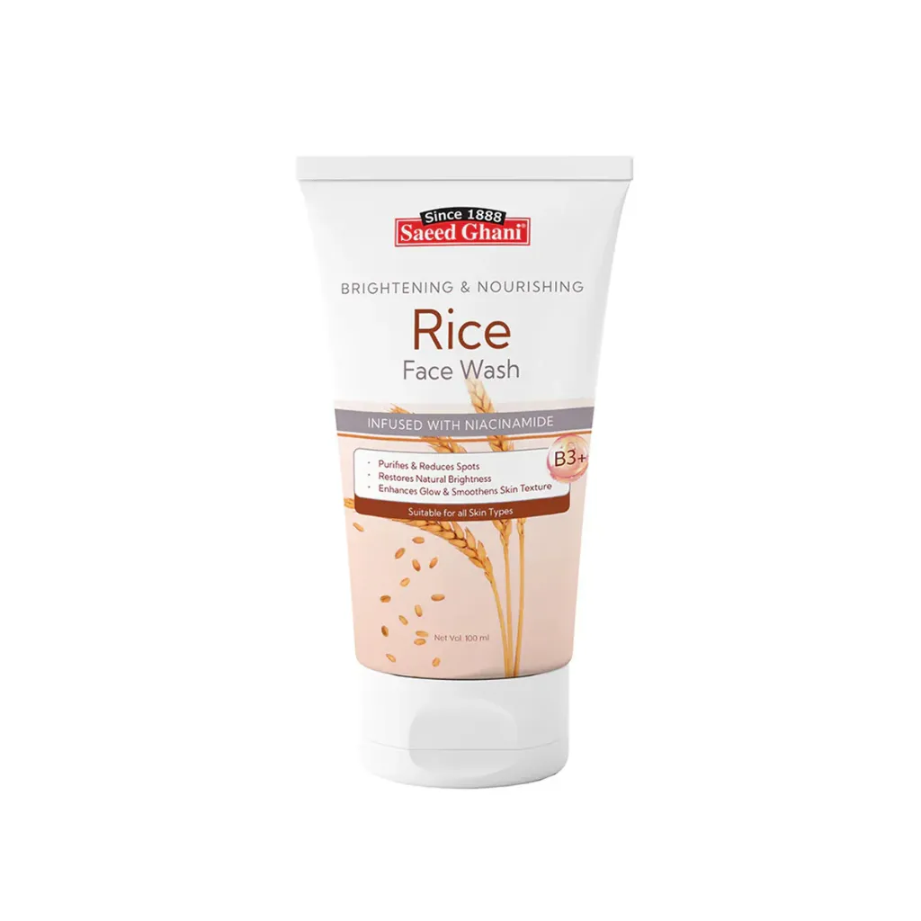 Saeed Ghani Rice Face Wash 100ml