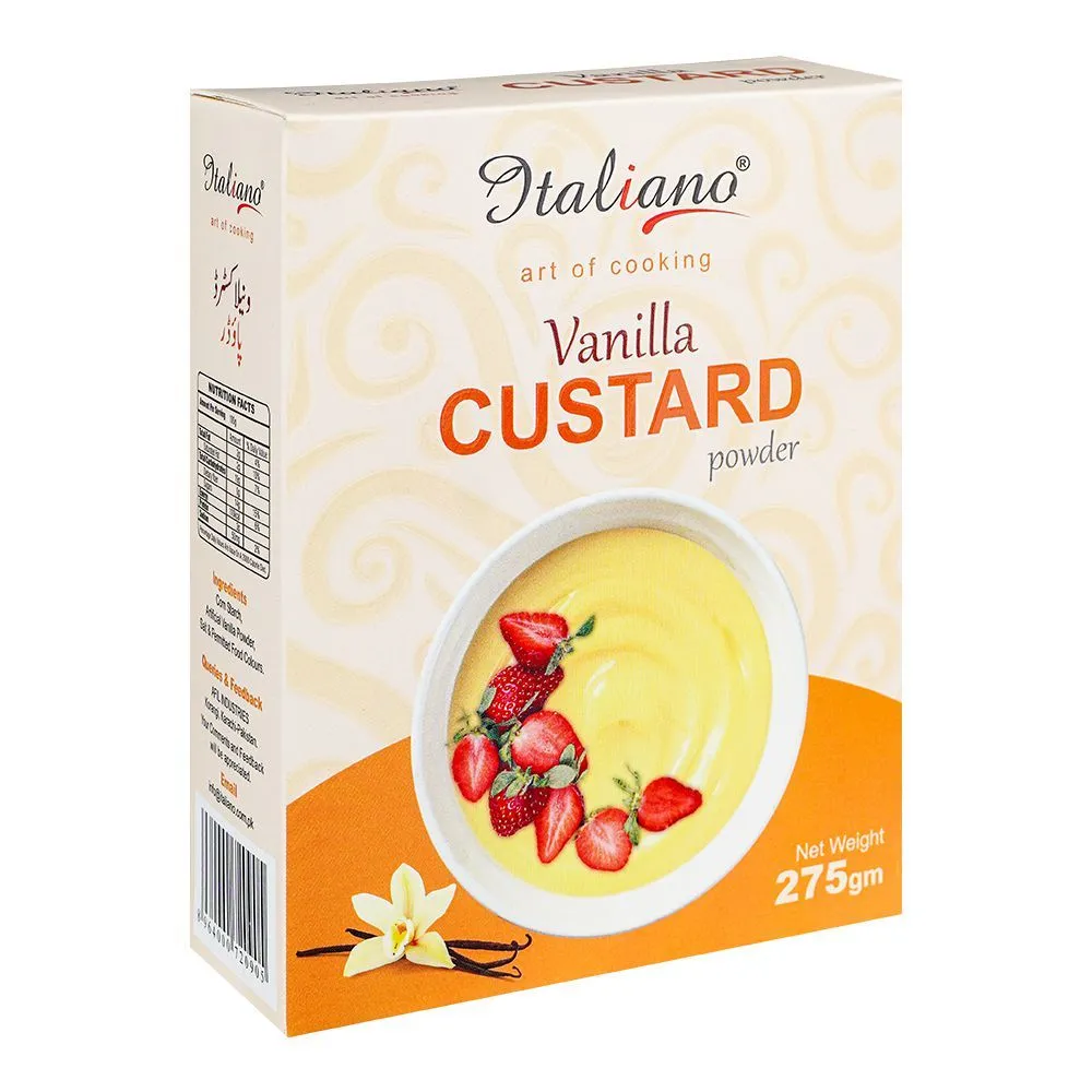 Italiano Vanilla Custard Powder 275g