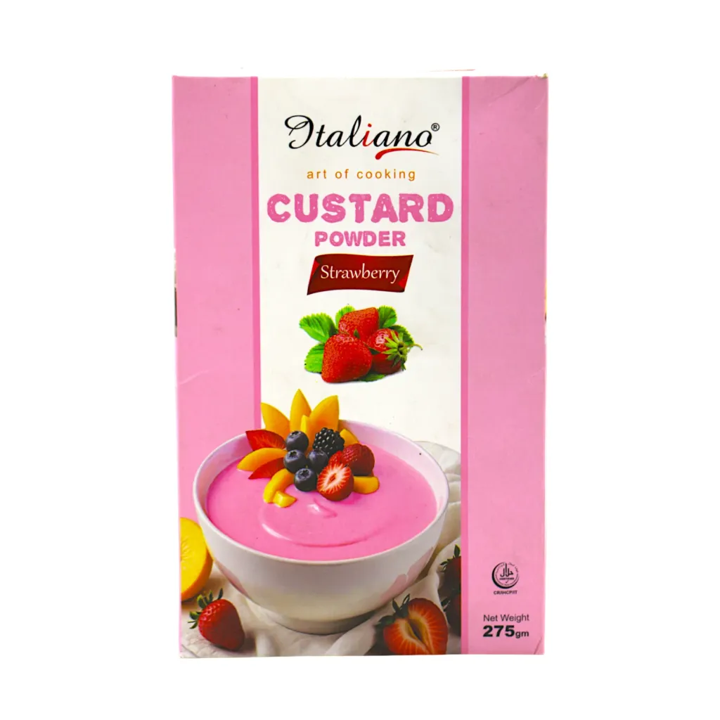 Italiano Strawberry Custard Powder 275g