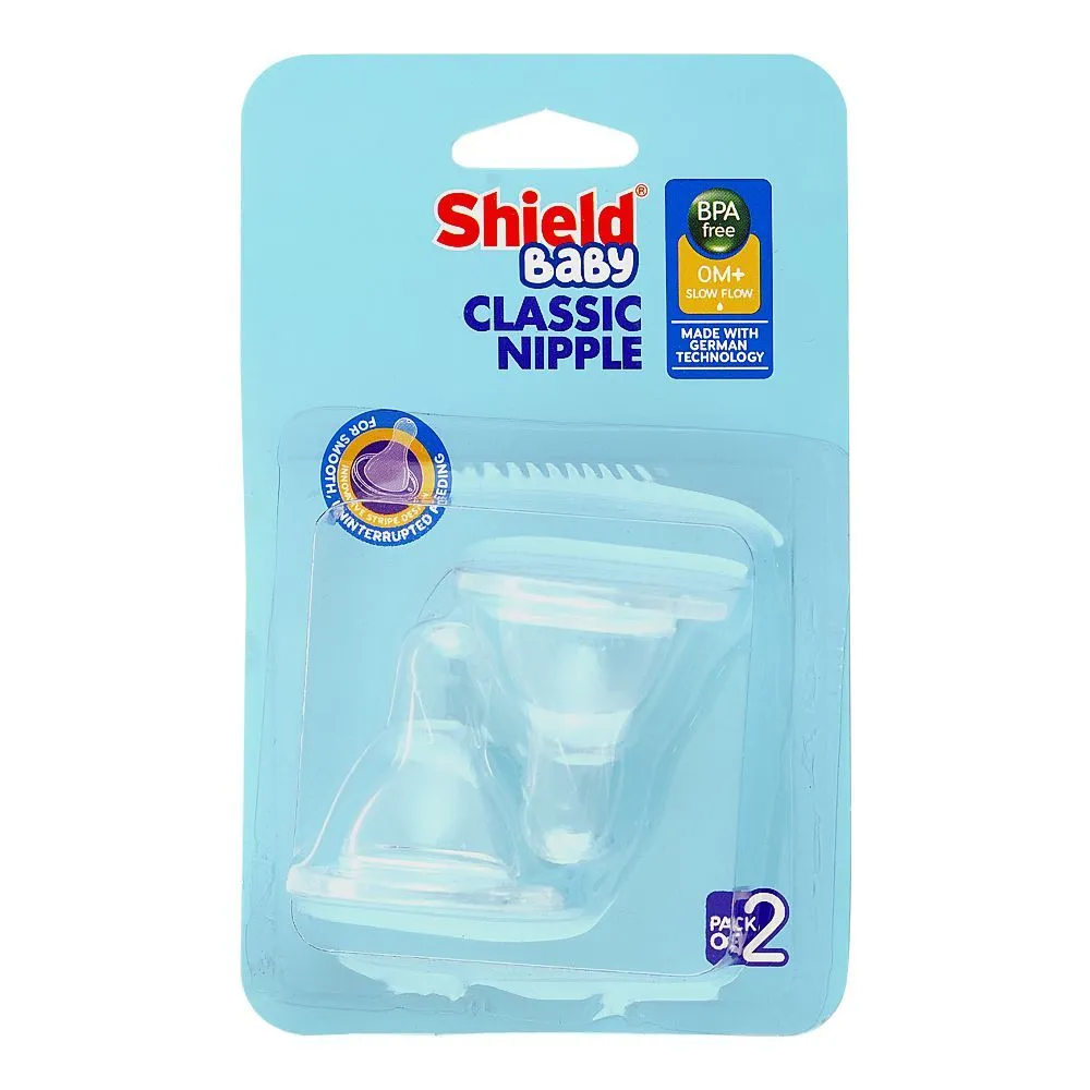 Shield Nipple Evenflo Extra Soft 2 Pieces