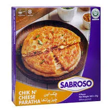Sabroso Chik N' Cheese Paratha 560g