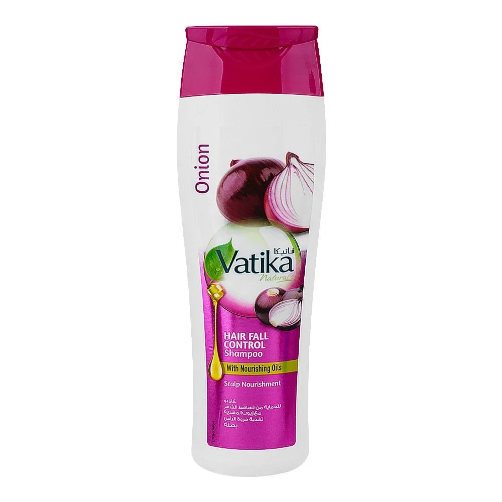 Dabur Vatika Onion Nourishing Oils Hair Fall Control Shampoo 185ml
