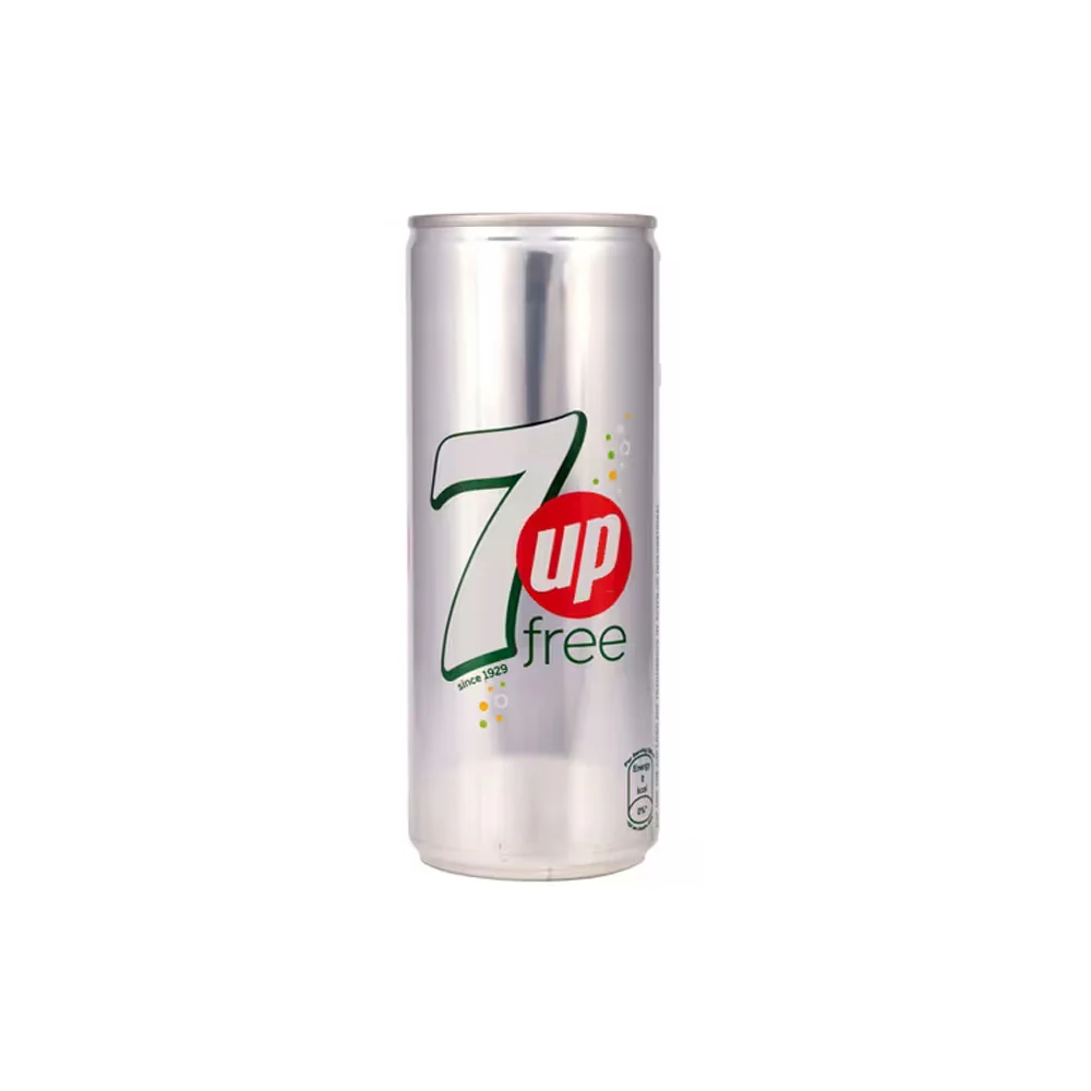 7up Free Local Can 250ml