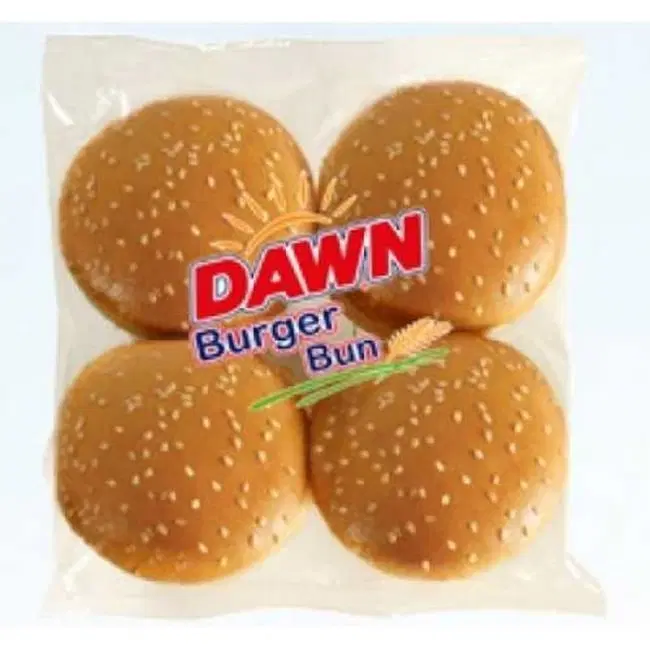 Dawn Burger Bun 4 Pieces
