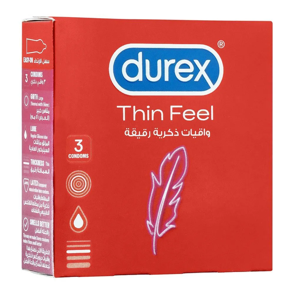 Durex Thin Feel Condom 3 Pieces