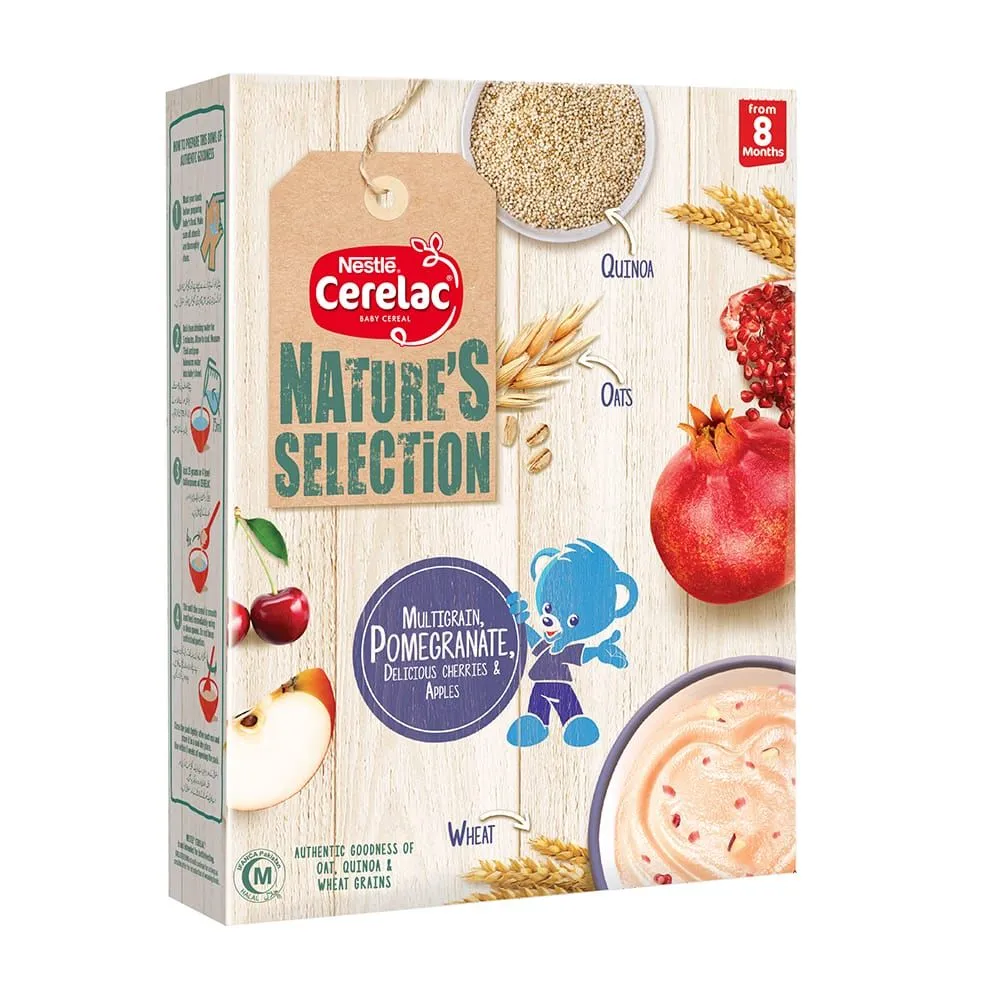 Cerelac Nature's Selection Pomegranate Date Wheat 350g