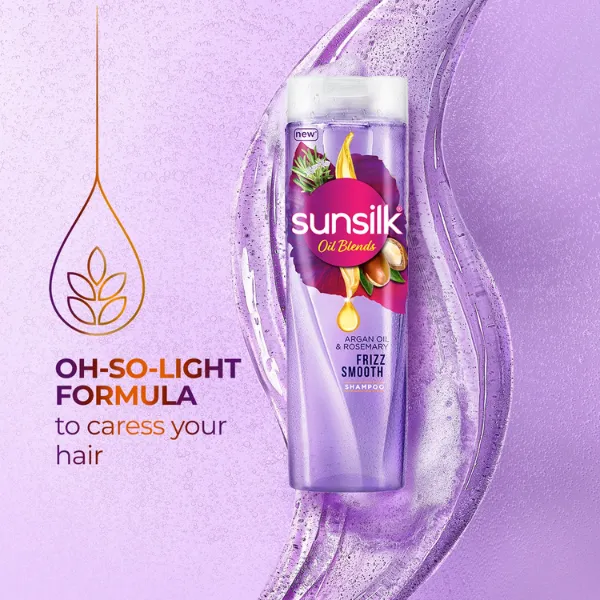 Sunsilk Argan Oil & Rosemary Shampoo 380ml