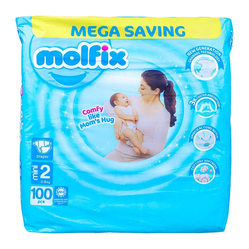 Molfix Mini Mega 100 Pieces