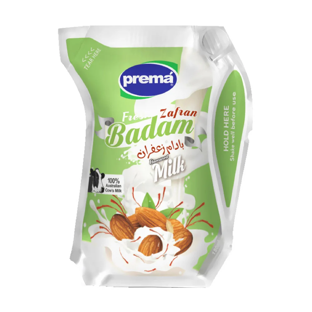 Prema Badam Zafran Milk 180ml