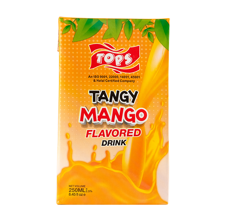 Tops Tangy Mango Flavored Drink 250ml