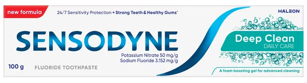 Sensodyne Sensitivity Protection Deep Clean Toothpaste 100g