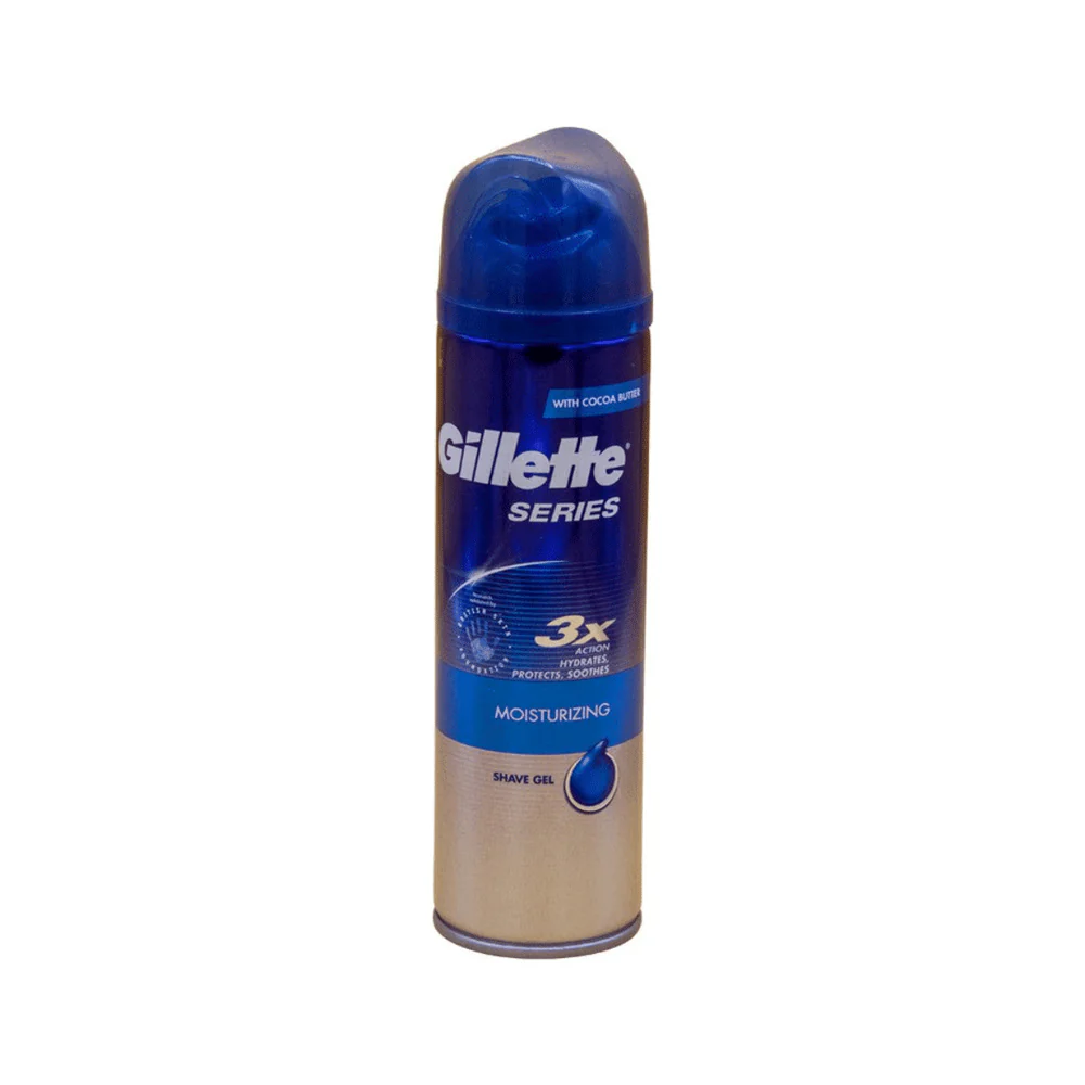GILLETTE MOISTURISING SHAVING GEL 200ML