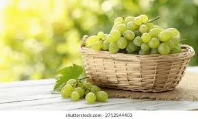 Fresh Basket Green Grapes 1KG