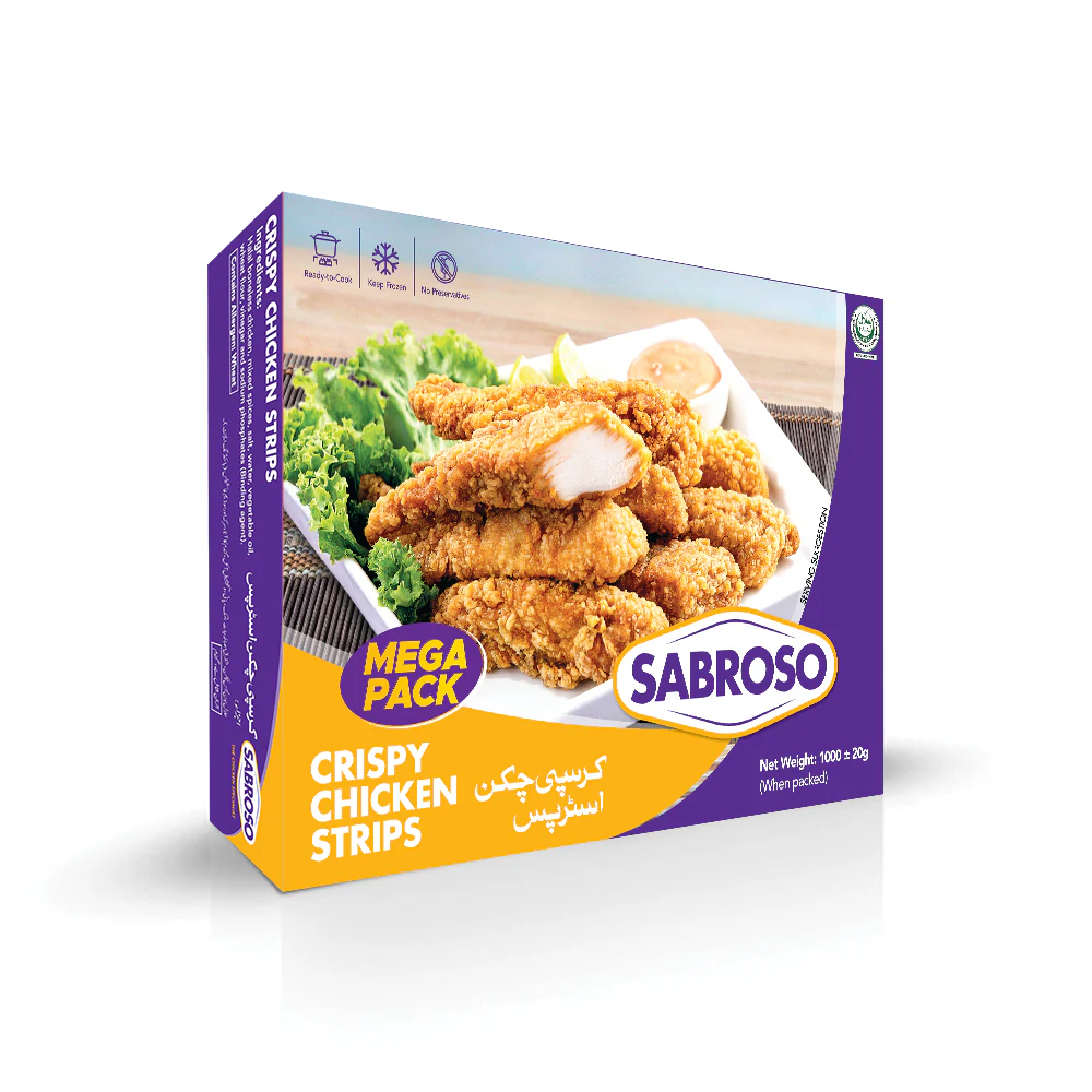 SABROSO CRISPY CHK STRIPS MEGA PACK