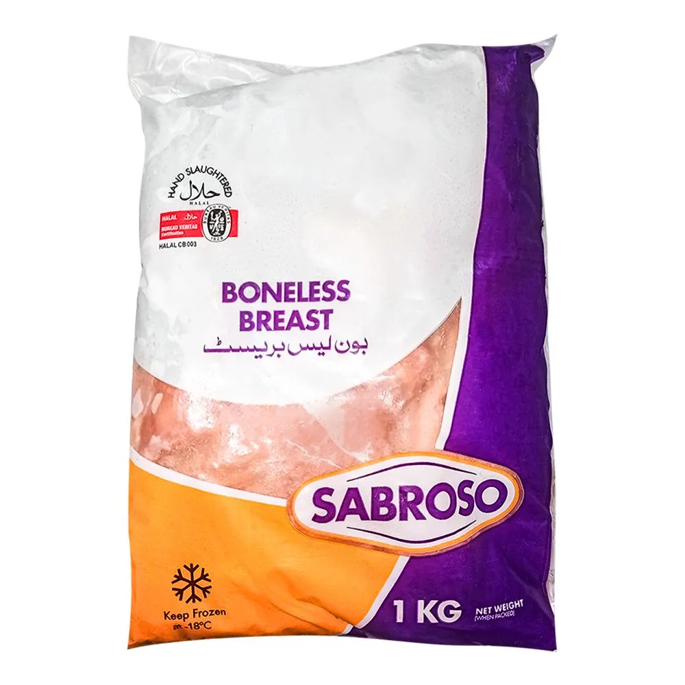 SABROSO BONELESS BREAST 1/2 KG