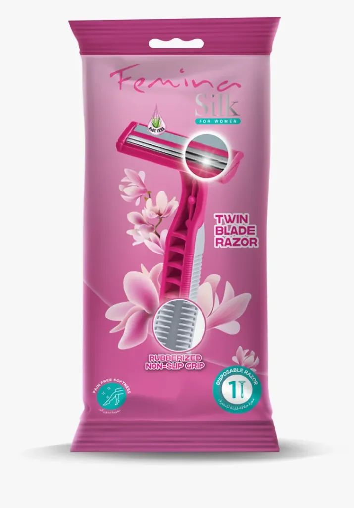 TREET FEMINA SILK TWIN BLADE RAZOR 4+1