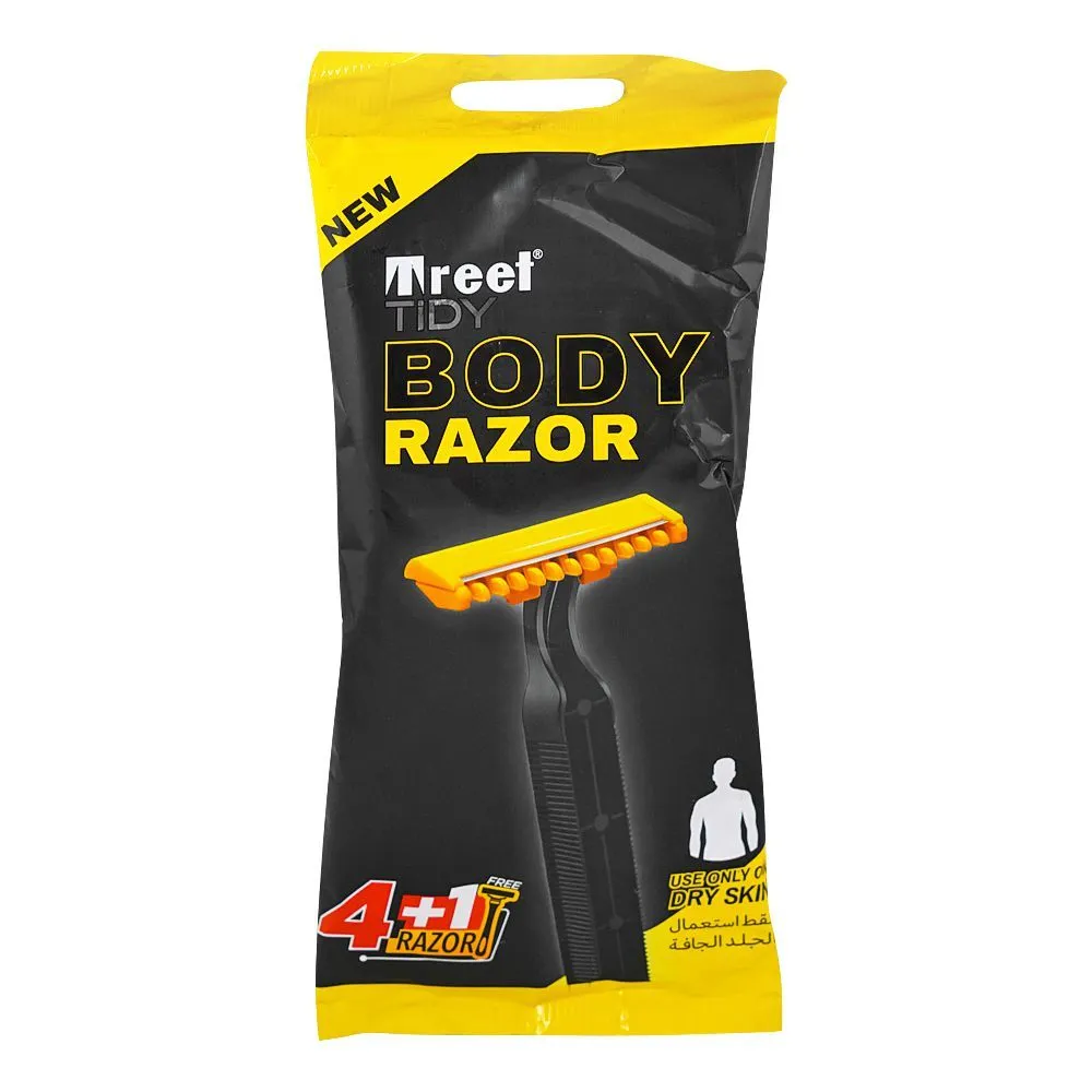 TREET TIDY BODY RAZOR 4+1PC
