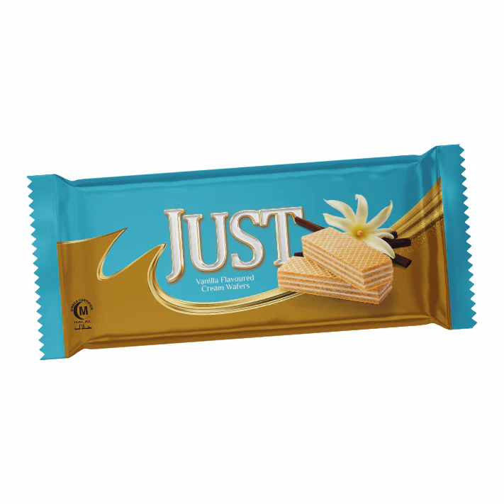 JUST VANILLA FLAVOURED CREAM WAFERS