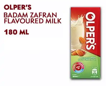OLPERS BADAM ZAFRAN FLV MILK 180ML