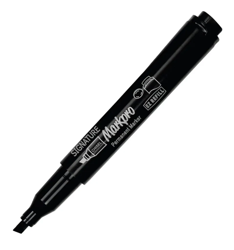 SIGNATURE MARKPRO PERMANENT MARKER BLACK