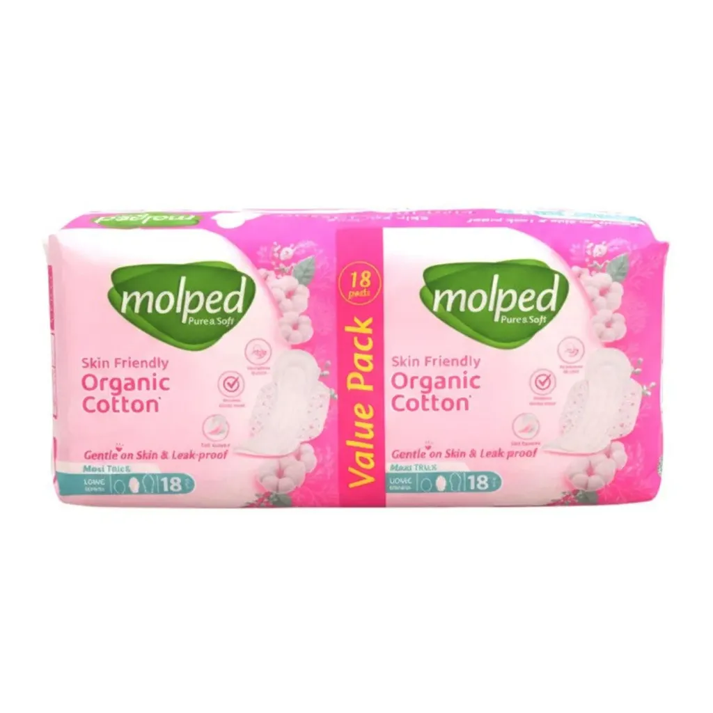 MOLPED ORGANIC COTTON LONG 18PCS