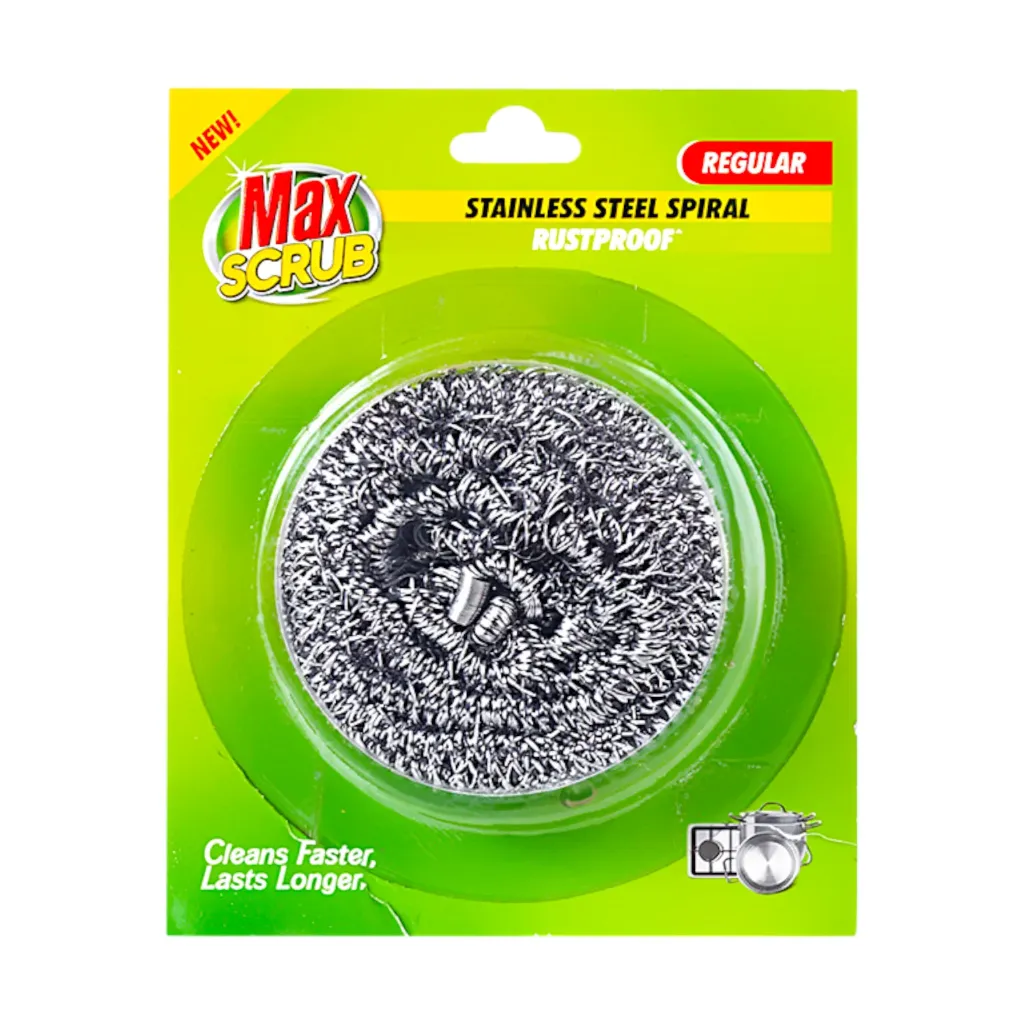 MAX SCRUB STEEL REGULAR