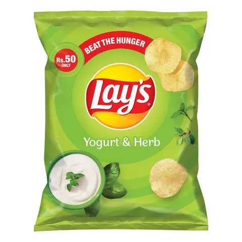 LAYS WAVY YOGURT&HERB RS 50