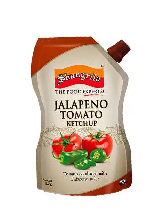 SHANGRILA JAJAPENO TOMATO KETCHUP 400GM