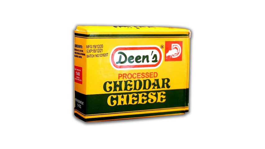 DEENS CHEDDAR CHEESE 140GM