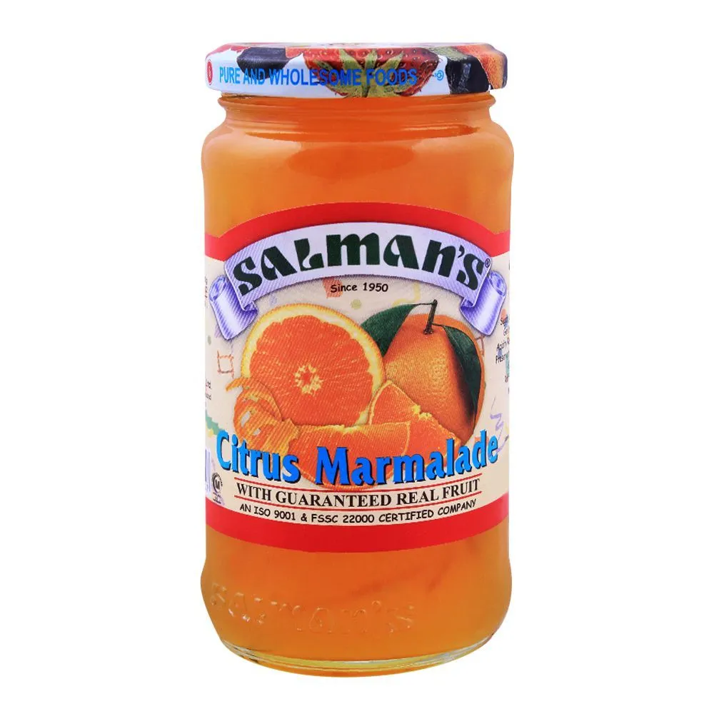 SALMANS CITRUS MARMLAD 450GM