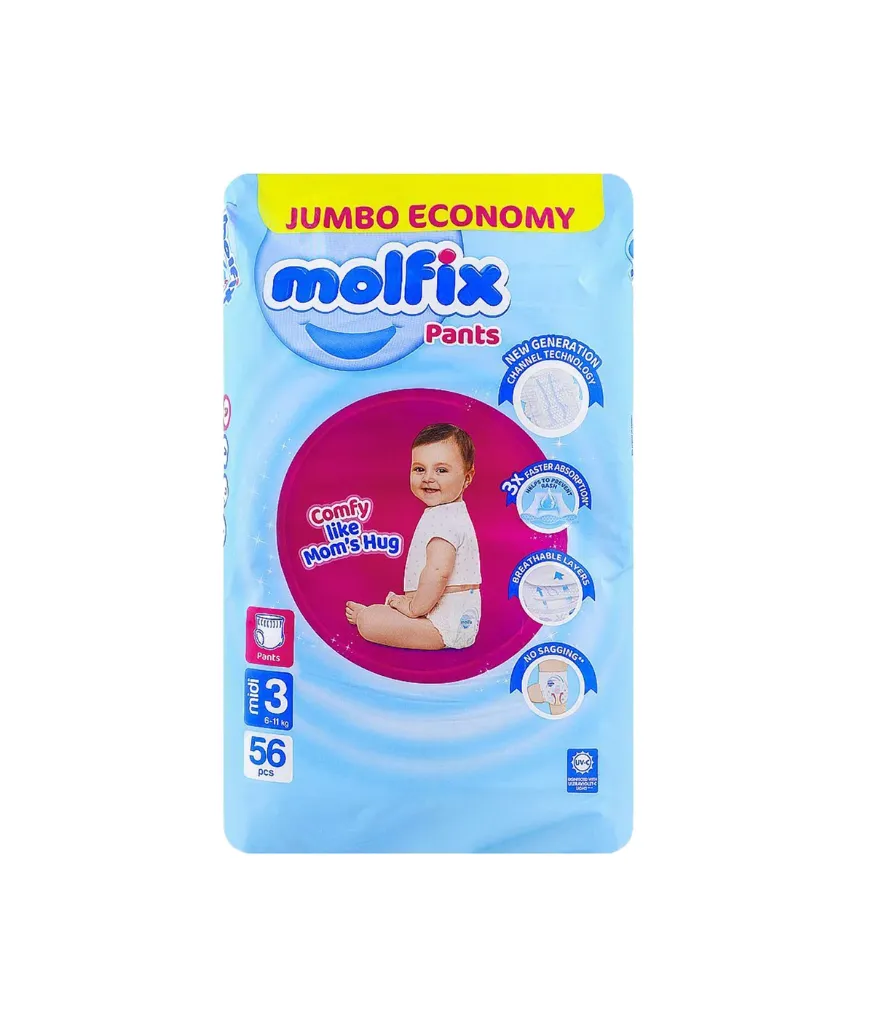 MOLFIX PANTS JUMBO MIDI 3  56PC