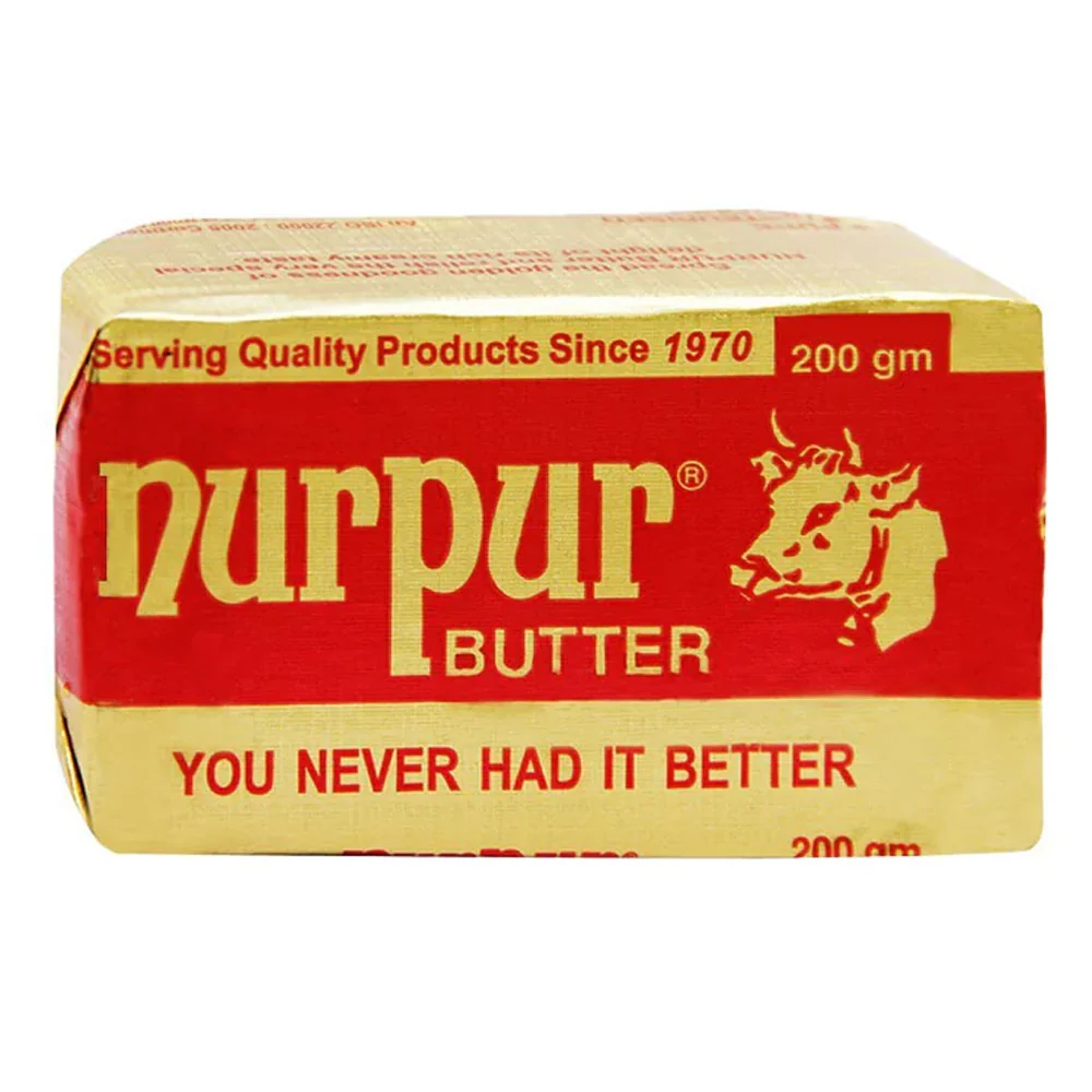 NURPUR SALTED BUTTER 200GM