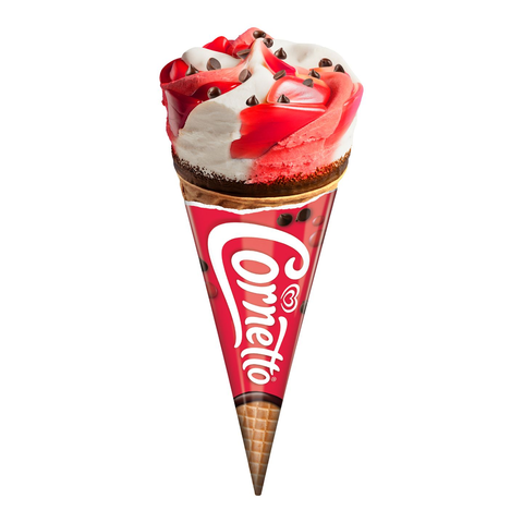WALLS CORNETTO STRAWBERRY CREAM